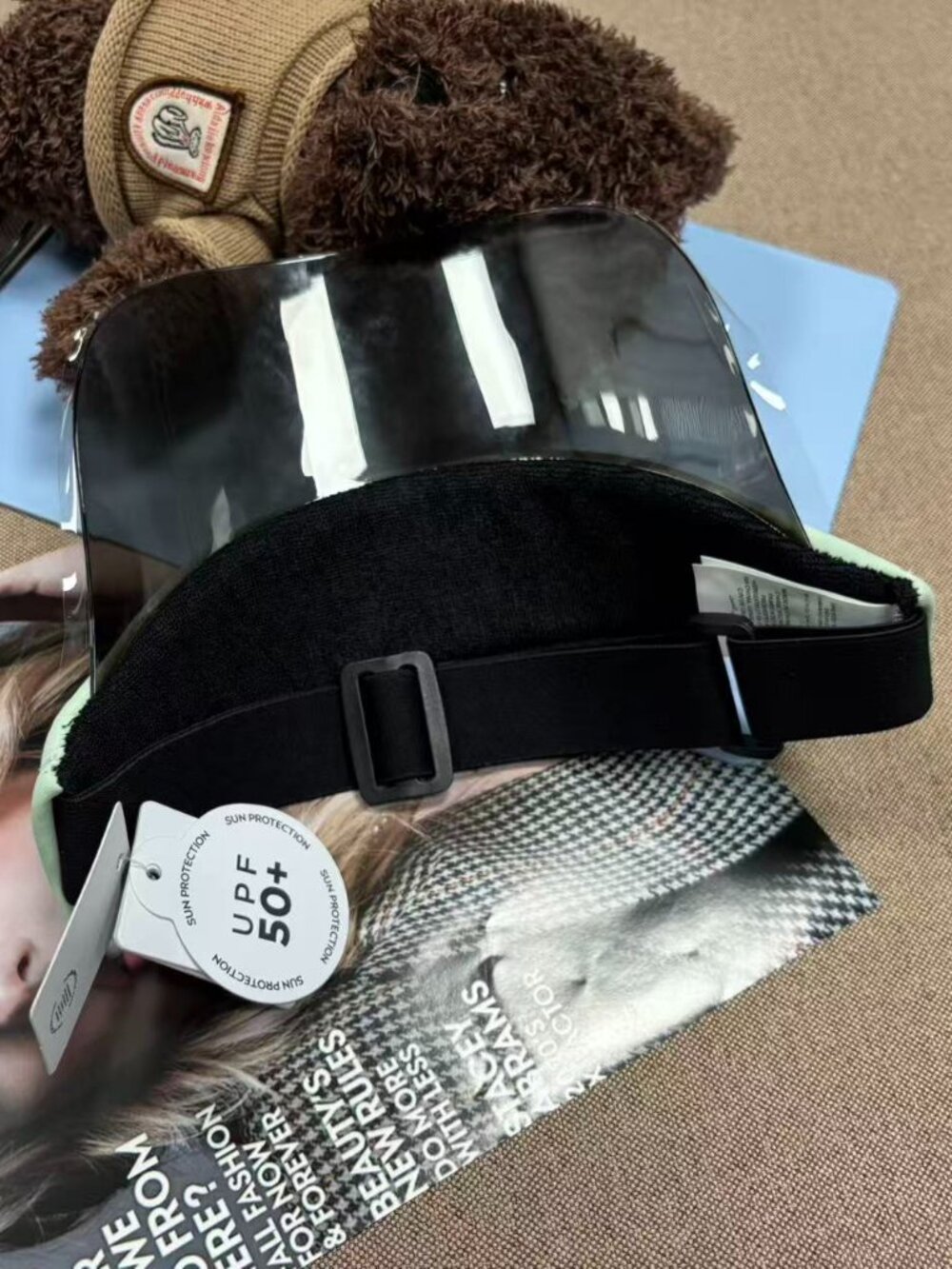Alo Mint Green Sports Sun Hat Solar Visor Light Sports Fitness Running Hat 🧢 - Picture 3 of 3